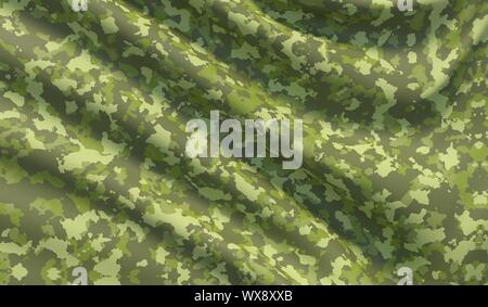 Militärische Krieg Hintergrund camouflage khaki Stoff Textur Stockfoto