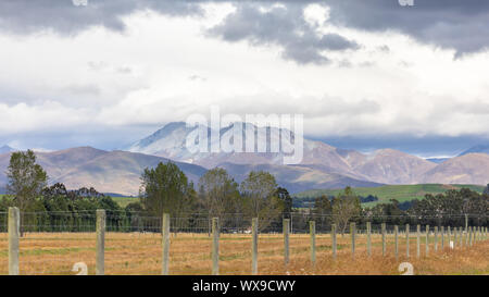 Landschaft im Süden von Neuseeland Stockfoto