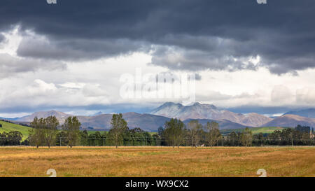 Landschaft im Süden von Neuseeland Stockfoto