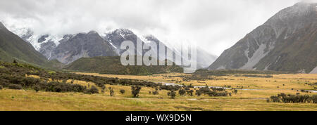 Landschaft im Süden von Neuseeland Stockfoto