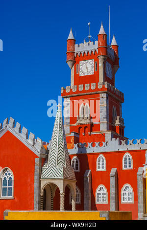 Pena-Palast in Sintra - Portugal Stockfoto