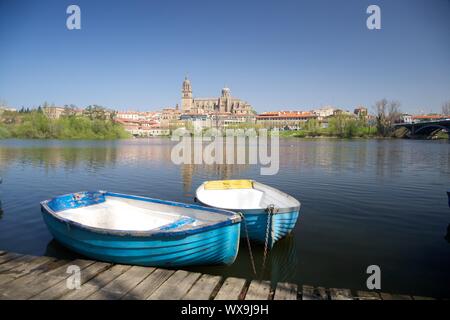 Ansicht der Stadt Salamanca in Castilla-Spanien-Europa Stockfoto