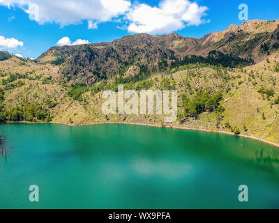 See Madh in Nationalpark Lure, Albanien Stockfoto