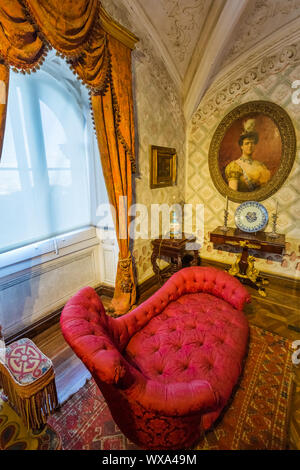 Interieur von Pena Palast in Sintra - Portugal Stockfoto