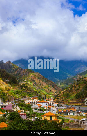 Mountain Village - Madeira Portugal Stockfoto