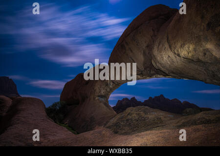 Spitzkoppe, einzigartige Felsformation im Damaraland, Namibia Stockfoto