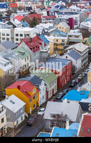 Reykjavik Island Stockfoto