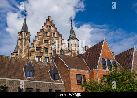 Die Metzger Vleeshuis (Halle) in Antwerpen, Belgien Stockfoto