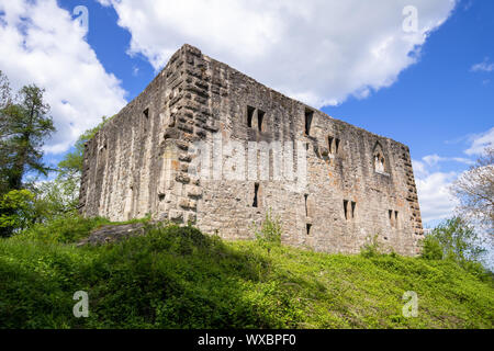 Schloss Albeck Süden Deutschland ruinieren Stockfoto