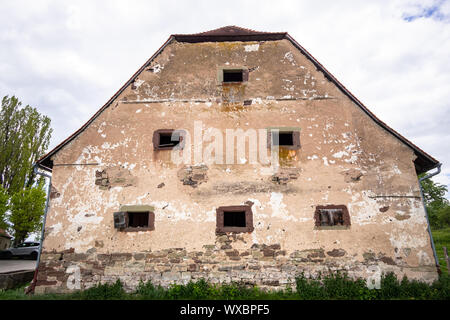 Alte Vintage House in Süddeutschland Stockfoto