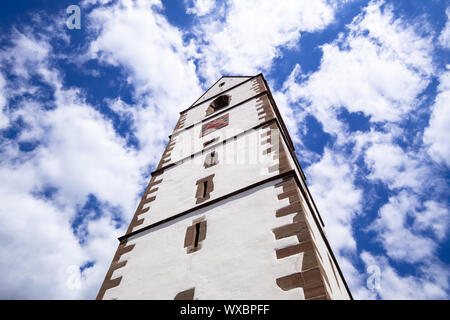 Wehrkirche in Bergfelden Deutschland Süd Stockfoto