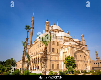 Die Moschee von Muhammad Ali in Kairo Ägypten tagsüber Stockfoto