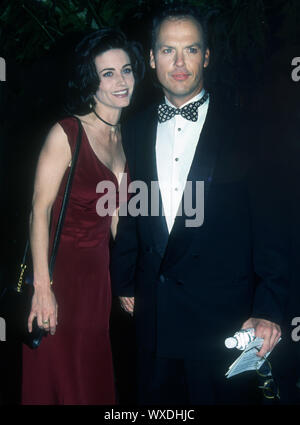 Courtney Cox, Michael Keaton, 1994, Foto von Michael Ferguson/PHOTOlink/MediaPunch Stockfoto