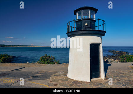 Hummer Point Lighthouse. Ogunquit, Maine, USA. Stockfoto