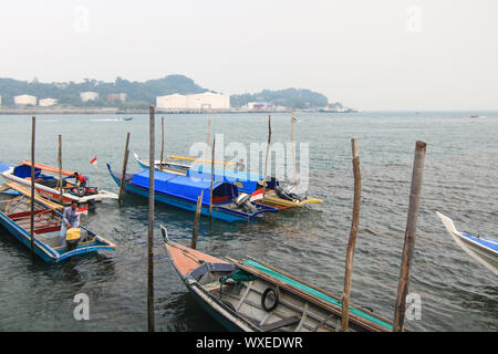 Reisen nach belakang Padang, penawar Rindu Insel. Batam - Riau Inseln Stockfoto