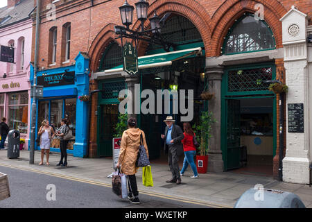 George's Street Arcade, Schloss Markt Arcade, Drury Street, Dublin 2, Irland Stockfoto