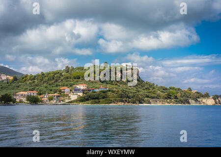 Hotels in den Hügeln in Zante Stockfoto