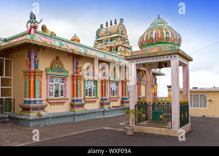 Mauritius. Hindu Tempel Stockfoto