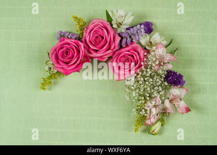 Stillleben mit Blumen Stockfoto