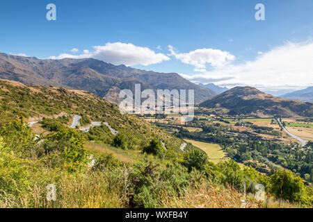 Landschaft im Süden von Neuseeland Stockfoto