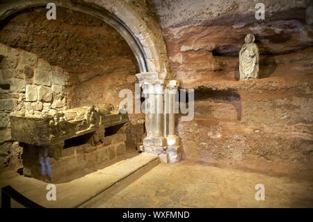 öffentliche Kloster Suso in San Millan De La Cogolla la Rioja in Spanien Stockfoto