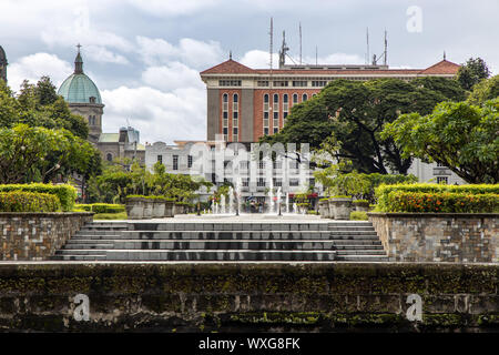 InIntramuros Landschaft Blick von Fort Santiago, Manila, Philippinen Stockfoto