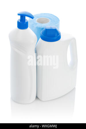 zwei große Küche Flaschen Stockfoto