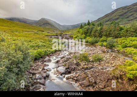 Eindruck von der Connemara National Park in Irland Stockfoto