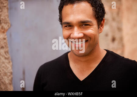 Portrait männlichen Schwarzen Stockfoto