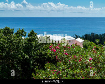 Eine typische up-market House in Bermuda Stockfoto