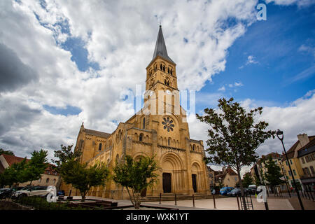 Die Kirche des Heiligen Herzens in Charolles, Burgund, Frankreich am 7. September 2019 Stockfoto