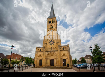 Die Kirche des Heiligen Herzens in Charolles, Burgund, Frankreich am 7. September 2019 Stockfoto