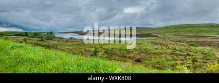 Küstenlandschaft entlang Rob Roy Way, Schottland, Vereinigtes Königreich Stockfoto