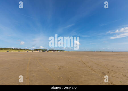 Sønderstrand, Strand im Süden der Insel Rømø, Dänemark Stockfoto