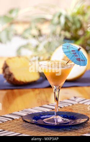 Pina Colada Smoothie Stockfoto