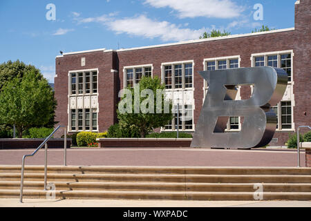 Boise, Idaho - Juli 14, 2019 : Äußeres der Boise State University College Campus Stockfoto