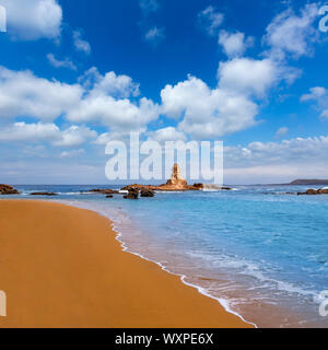 Cala Pregonda in Menorca im Balearischen Inseln es Mercadal Stockfoto