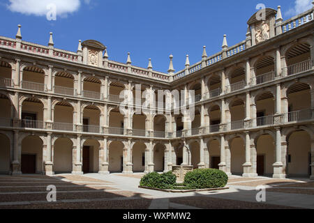 Details der historischen Campus der Universität von Alcala in der Innenstadt Stockfoto