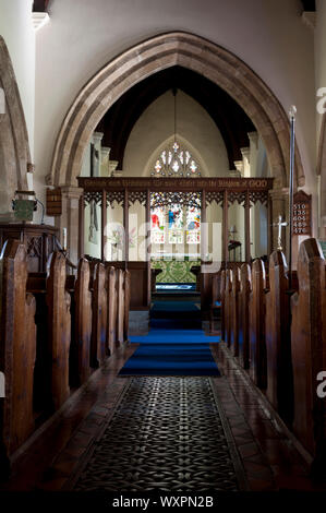 St. John the Baptist Church, Billesdon, Leicestershire, England, UK Stockfoto