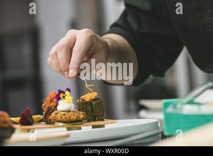 Letzte Hauch von Koch, osmanische Küche Stockfoto