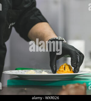 Letzte Hauch von Koch, osmanische Küche Stockfoto