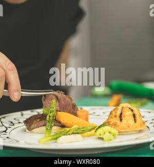 Letzte Hauch von Koch, osmanische Küche Stockfoto