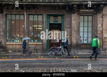 Edinburgh, Schottland, Großbritannien. 3. September 2019: Die Kunst und Design Bibliothek in Edinburgh Stockfoto