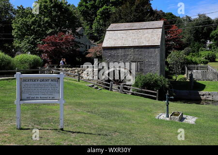 Der Dexter Grist Mill. Sandwich. Cape Cod. Massachusetts. USA Stockfoto