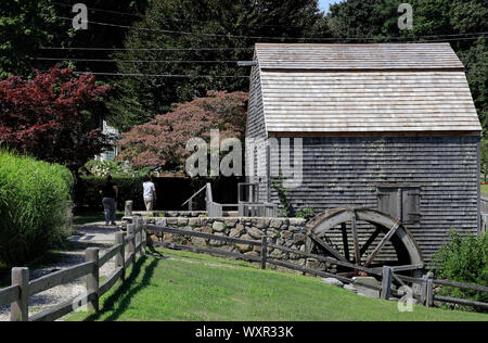 Der Dexter Grist Mill. Sandwich. Cape Cod. Massachusetts. USA Stockfoto