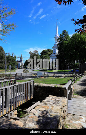 First Church UCC.Sandwich.Cape Cod.Massachusetts.USA Stockfoto