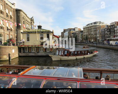 Amsterdam Holland das Leben auf der Straße Stockfoto