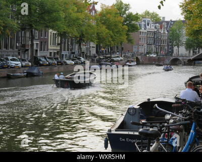 Amsterdam Holland das Leben auf der Straße Stockfoto