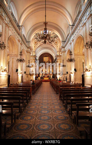 Montevideo/Uruguay - 30 Apr 2016: Die Kirche in Montevideo, Uruguay Stockfoto