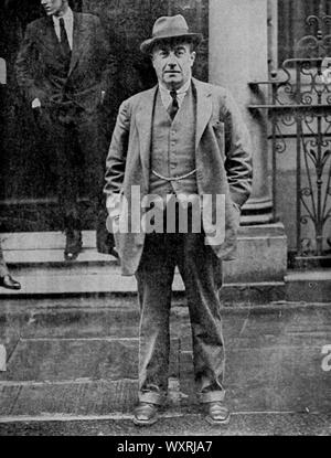 Stanley Baldwin (1867-1947), c1924. Stanley Baldwin, 1. Earl Baldwin von Bewdley (1867-1947), Staatsmann der britischen Konservativen. Baldwin diente drei Mal als Premierminister. Stockfoto